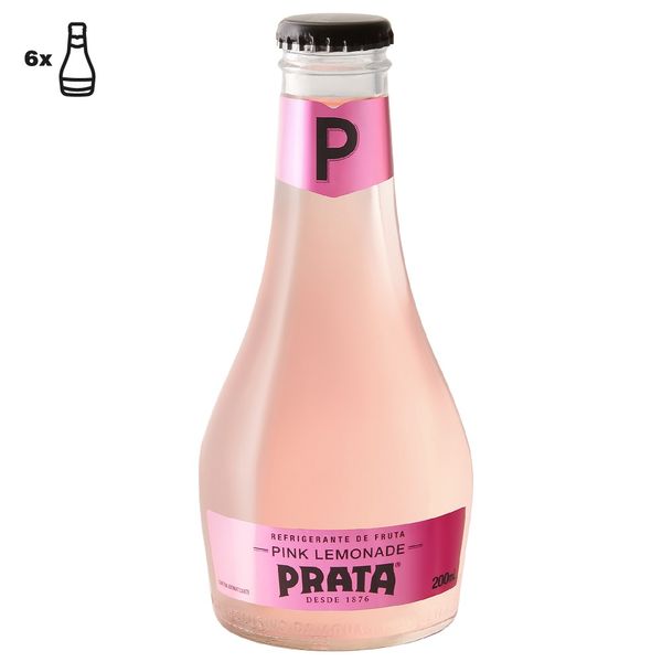 Água mineral Prata Club Soda com gás garrafa 200 mL